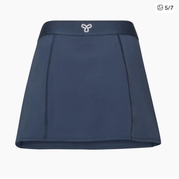 TNA PowerSculpt Court Micro Skirt Skort Blue S Aritzia - Picture 10 of 10